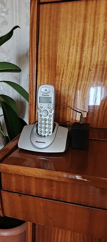 Аристоны: Стационарный телефон Panasonic, Беспроводной, Б/у, Самовывоз, Платная доставка — 4