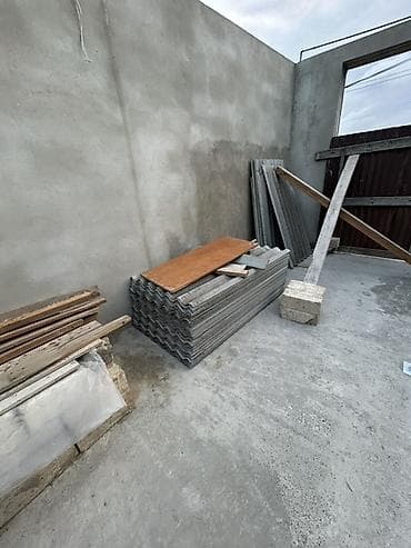 evkalipt ağacı satilir: Şifer dam örtüyü vərəqləri - Material: Dalğalı beton/şifer panellər - — 2