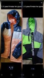 Məktəbli forması: Uşaq geyim dəsti – müxtəlif modellər - Sviter: Boz rəngdə, sinədə — 7