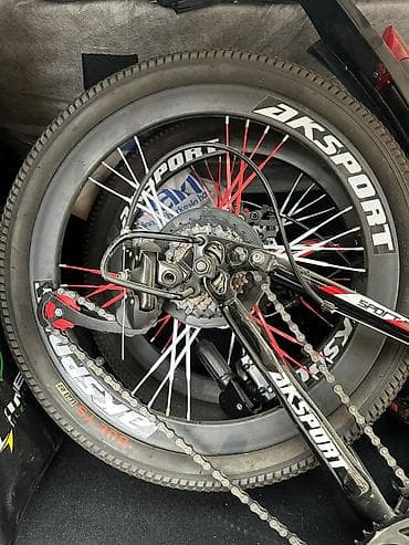 velosibed: AKSPORT qatlanan dağ velosipedi - Qatlanan alüminium tipli gövdə – — 5