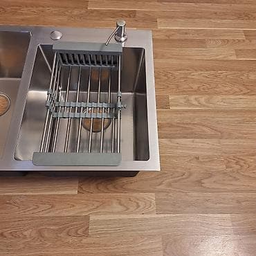 ekran sekilleri 2020: Yeni Düzbucaqlı Mətbəx çanağı, Paslanmaz polad, Pulsuz çatdırılma — 4