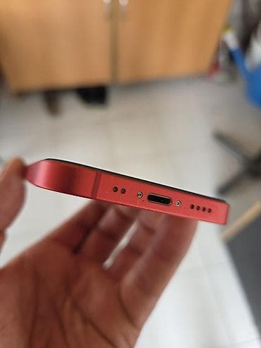 ayfon 8 plus 128 gb: IPhone 12 mini, 256 GB, Qırmızı, Simsiz şarj — 4