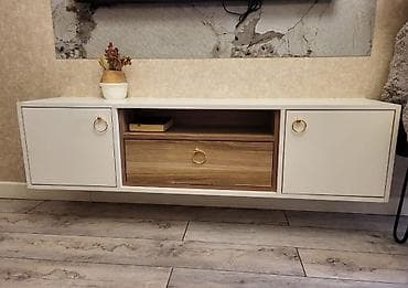 himalay duzu: Düz TV altlığı, Polkalı, Laminat — 2