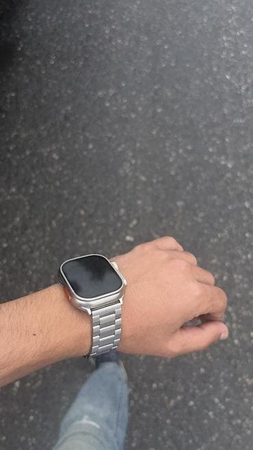 Yeni, Smart saat, Smart, Sensor ekran, rəng - Gümüşü