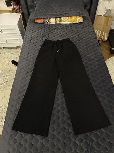 cinsler: Geniş kəsimli düz balaqlı cins şalvar – 2 rəng seçimi - Model — 10