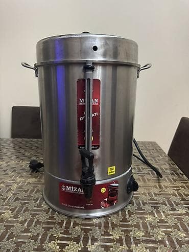 Mizan markalı elektrikli çay/samovar tipli dəmləyici - Paslanmayan lalafo.az -da Mizan markalı elektrikli çay/samovar tipli dəmləyici - Paslanmayan