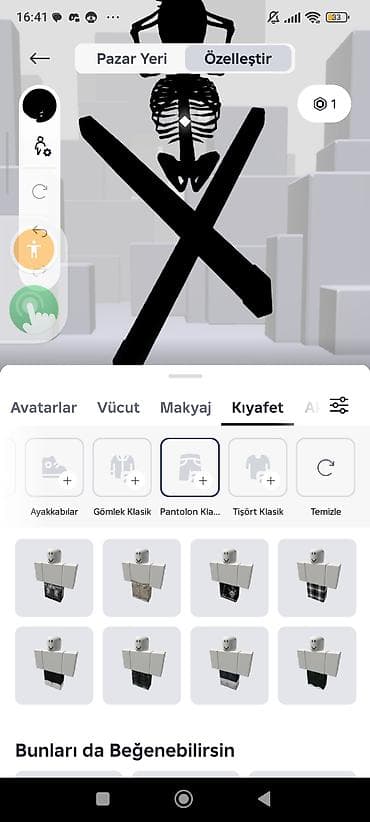 bayram xoncası: Roblox avatar dizaynı – “Emo/Skelet” temalı tam paket Məzmun: - — 4