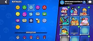 profil şəkilləri: Brawl Stars hesabı – yüksək səviyyəli, geniş kolleksiya - Kupa yolu — 10