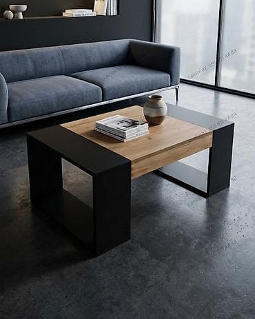 icki: Kvadrat masa, Açılmayan, Təkərsiz, Laminat, Zəmanətsiz, Pulsuz quraşdırılma — 1