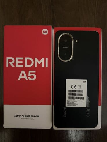 xiaomi redmi 3: Redmi A5 – 4/128 | Yeni kimi | Topdan və pərakəndə 📱 Model: Redmi A5 — 3