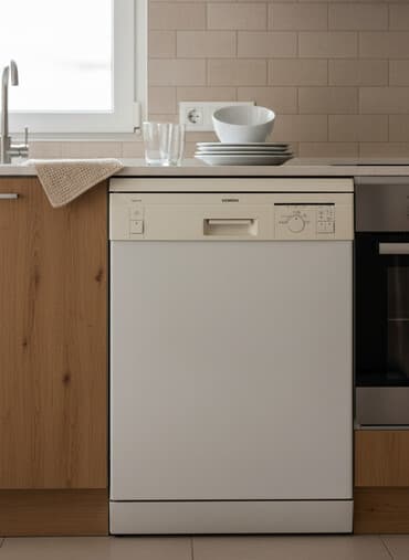 Qabyuyan maşın Siemens, Tam qabaritli (60 sm.), Ayrıca dayanan, İşlənmiş