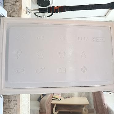 Elektronika: Indesit ikiqapılı soyuducu - Rəng: ağ - Üstdə dondurucu bölmə, altda — 6