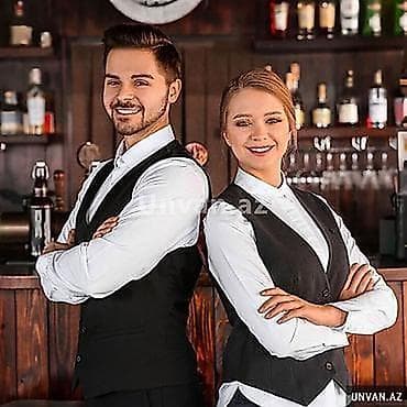 muhafize isleri: Ofisiant tələb olunur, Kafe, Gündəlik ödəniş, İstənilən yaş, Təcrübəsiz — 1