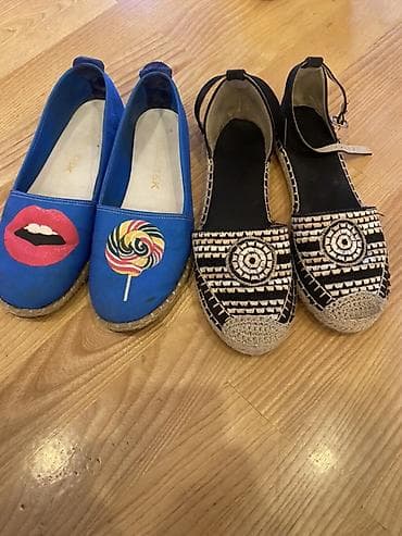 Сапоги: Размер: 38, цвет - Голубой, Б/у — 1