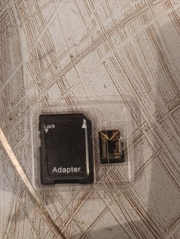 veb kamera: SD adapterli 512 GB yaddaş kartı. Bu kart rəqəmsal kameralar — 1