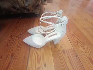 ysl ayakkabı: Tuflilər, Ölçü: 40, rəng - Gümüşü, Yeni — 3