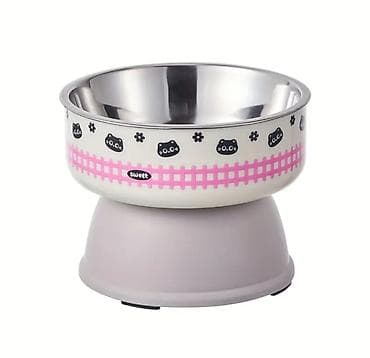 Hündür və tərpənməyən, içliyi paslanmaz polatdan olan pişiklər üçün — 1