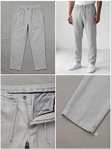 topdan geyim: Süvari original Ölçü 48 – boz rəng - Stil: gündəlik və smart-casual — 1