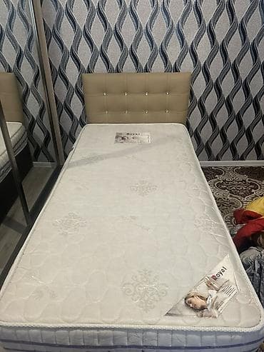 royal matras: İşlənmiş, Təknəfərlik çarpayı, Bazalı, Matras ilə, Siyirməli — 2