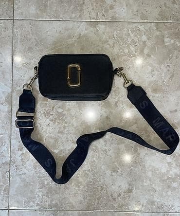 roberto cavalli turkiye: Marc Jacobs The Snapshot çiyin çantası - Rəng: qara - Material — 1