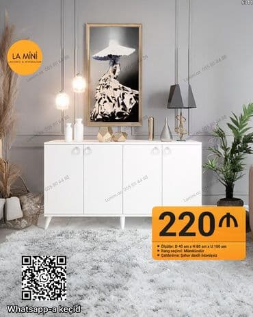 Quruducular: Düz dolab, Qonaq otağı üçün, Açılan, Korpuslu, 4 qapılı — 1