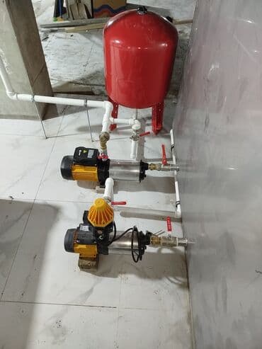 İstilik sistemi: Salam Aleykum MƏNZILLERDE Santexnik işlərinin gorulmesi Kombi — 26