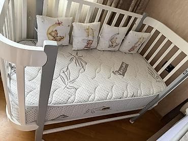 Oğlan və qız üçün, Yeni, Yumru, Beşik, Matras ilə, Yellənmə mexanizm ilə — 3