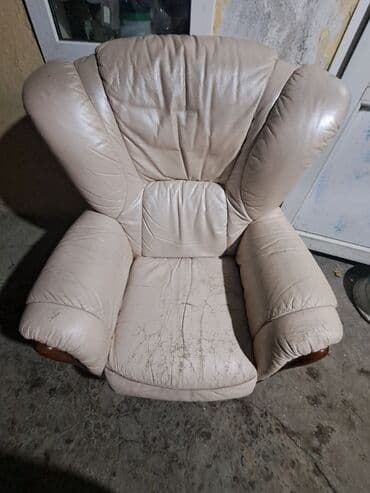 купить кресло для офиса: Кресло, Кожа, Нет кредита, Нет доставки — 3