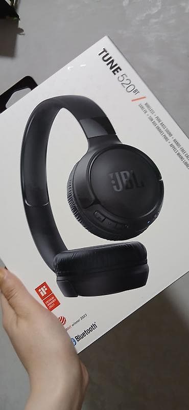 Yeni Simsiz (Bluetooth) Qulaqcıqlar, JBL, rəng - Qara