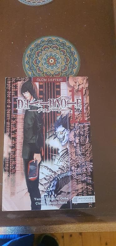 isbartivni desdleri: Məhsul: 1 kitab 5 man.“Ölüm Dəftəri” (Death Note) manga kitabları — 4