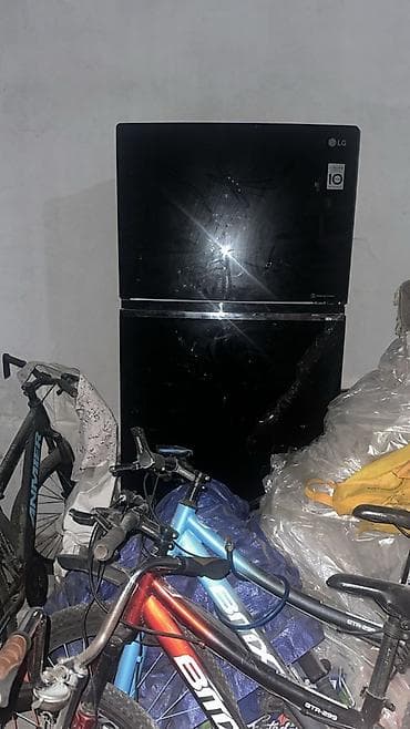 tap az radiatorlar: 2 qapılı LG Soyuducu Satılır, rəng - Qara — 5