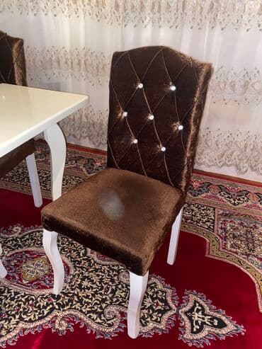 пластиковые столы и стулья бишкек: Stol 6 eded stul tecili satilir !!!! qiymet 300 manat Unvan  — 3