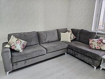divan alan: Künc divan, Açılmayan, Bazasız, Vеlur parça — 2