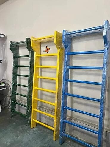 SAMİRƏ🦋 🪜 İsveç divarı 200manat— 250×80 sm Ev və idman zalı üçün