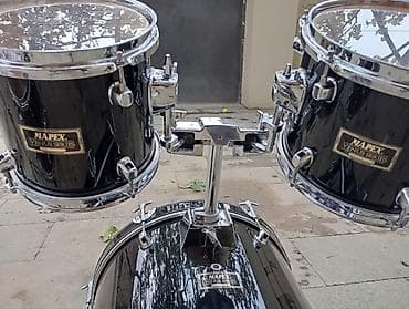 İncəsənət və kolleksiyalar: MAPEX Venus Series tam zərb alətləri dəsti Komplekt: - Bas baraban — 4
