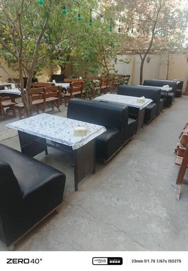 Restoran, kafe avadanlığı: Salam əşyalar satılır Hazır biznes Divan Kreslo Masa və oturacaqlar — 8
