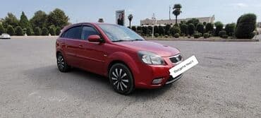 купить чехлы на авто: Kia Rio – hetçbek kuzov, qırmızı rəng. - Markası/modeli: Kia Rio — 4