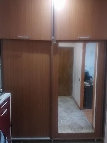 qapi taxda: Sürgülü qapılı paltar şkafı - Material: laminat/LDSP ağac teksturalı — 6