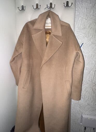 Palto, Max Mara, XL, rəng - Bej