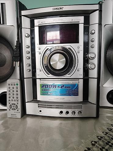 ses gucledrci: Musiqi Mərkəzi "SONY" satılır. çox Güclü Bass Və Səs Effektinə — 2