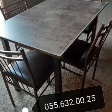 iran kafeli: Kvadrat masa, Mətbəx üçün, Qonaq otağı üçün, Dəhliz üçün, 4 nəfər, Açılmayan, İran, 3 il zəmanət — 4