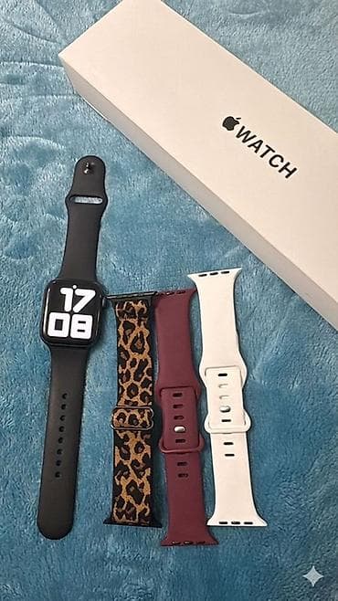 ucuz apple watch: Smart saat, Apple, Sensor ekran, rəng - Qara — 1