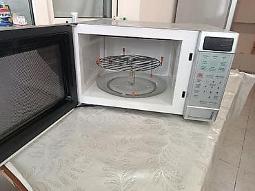 odul soba: SANYO Cook ‘n’ Grill mikrodalğalı soba Xüsusiyyətlər: - 1 100 W güc — 4