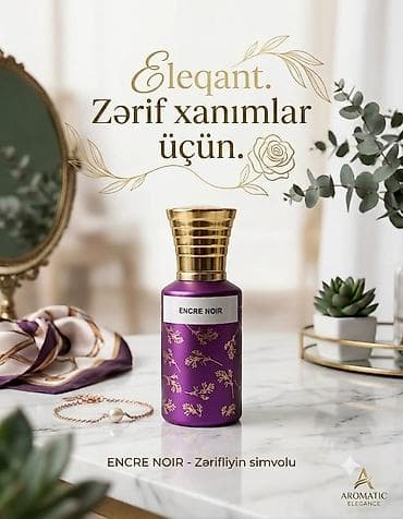 ENCRES NOIR – zərifliyin simvolu Zərif xanımlar üçün hazırlanmış — 1