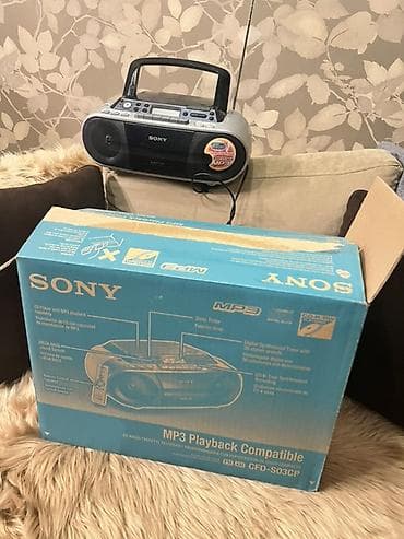 remax mp3 player: Sony CFD-S03CP portativ audio mərkəzi Xüsusiyyətlər: - CD pleyer — 3