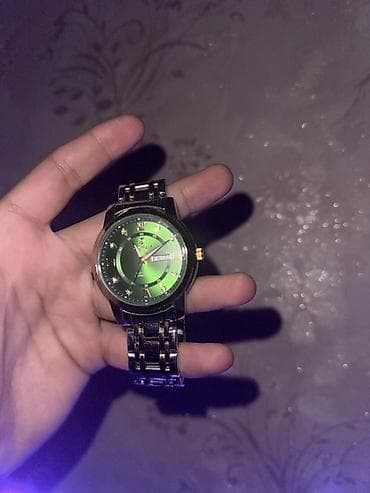 Smart qolbaqlar: Metall qolbaqlı kişi qol saatı - Korpusu və qolbağı paslanmayan — 1