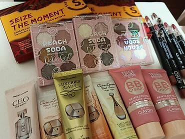 Kosmetik dəst – göz makiyajı və dodaq üçün Məhsullar: - SHEGLAM — 2