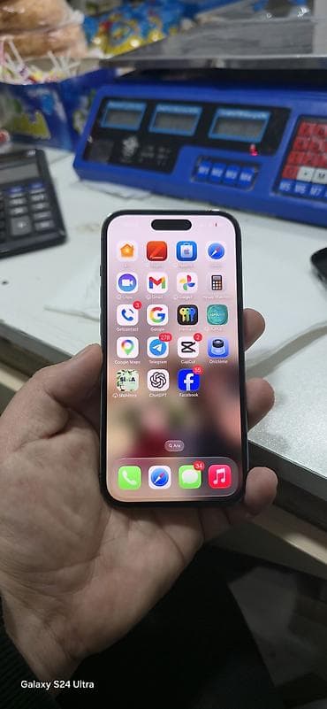 iphone 13 yeni: IPhone 14 Pro, Blue Titanium, Face ID — 4