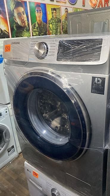 Samsung önyükləməli paltaryuyan maşın - Rəng: gümüş - Yükləmə tipi