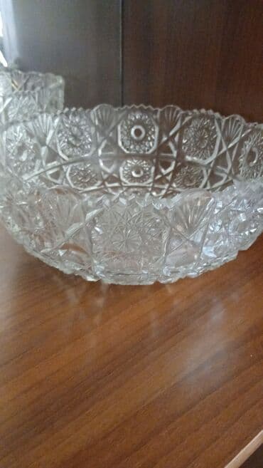 meyve qabı: Xrustal meyve qabi — 1